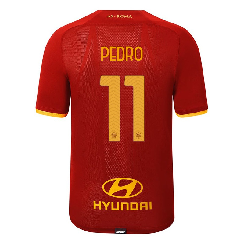 Férfi Pedro #11 Piros Hazai Jersey 2021/22 Mez Póló Ing