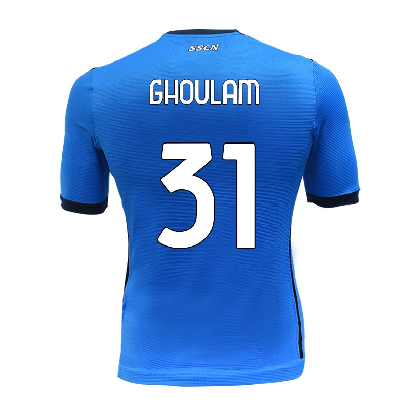 Férfi Faouzi Ghoulam #31 Kék Hazai Jersey 2021/22 Mez Póló Ing