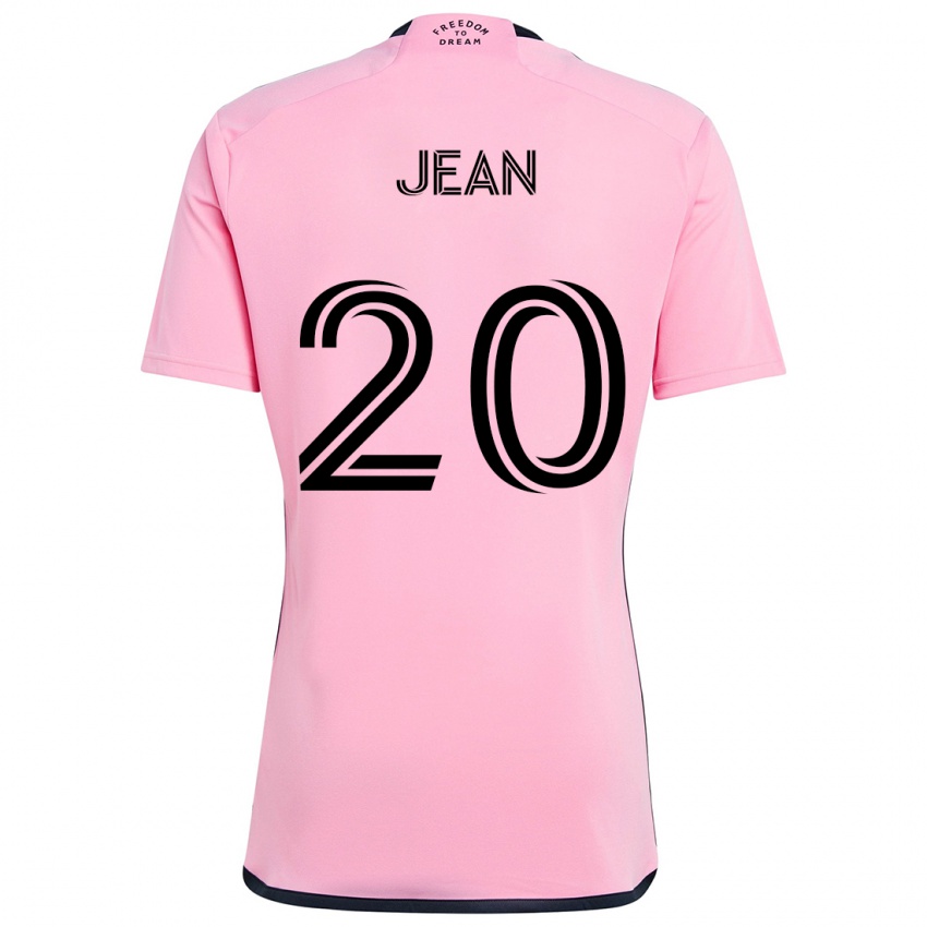 Gyermek Corentin Jean #20 Rózsaszín Hazai Jersey 2024/25 Mez Póló Ing