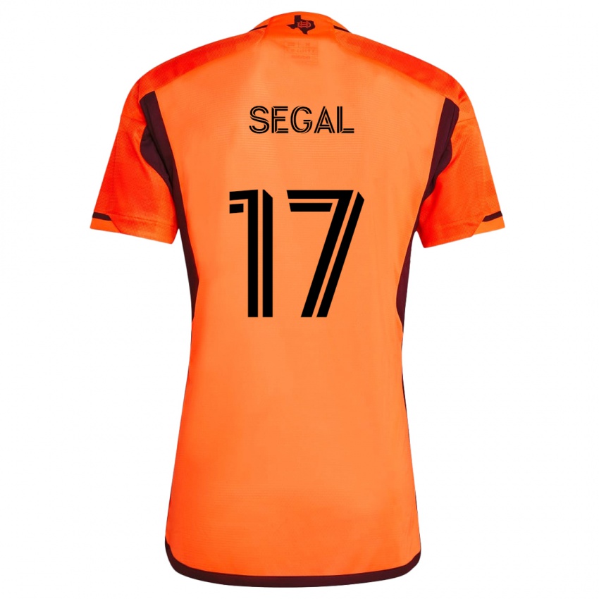 Gyermek Gabriel Segal #17 Narancs Fekete Hazai Jersey 2024/25 Mez Póló Ing