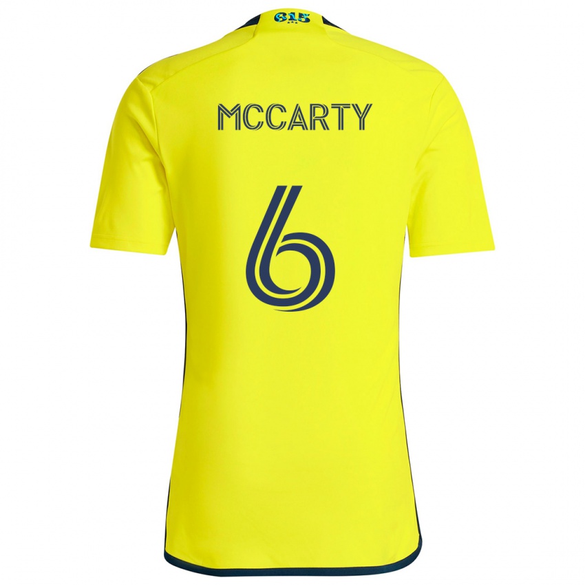 Gyermek Dax Mccarty #6 Sárga Kék Hazai Jersey 2024/25 Mez Póló Ing