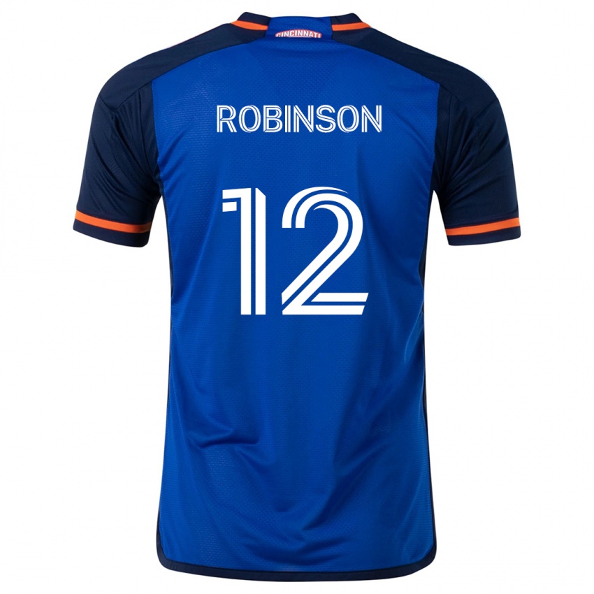 Gyermek Miles Robinson #12 Kék Fehér Hazai Jersey 2024/25 Mez Póló Ing