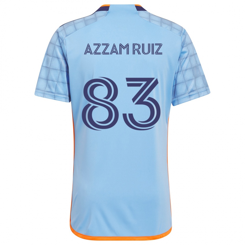 Gyermek Camil Azzam Ruiz #83 Kék Narancs Hazai Jersey 2024/25 Mez Póló Ing