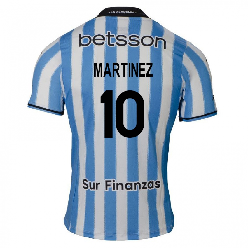 Gyermek Roger Martinez #10 Kék Fehér Fekete Hazai Jersey 2024/25 Mez Póló Ing