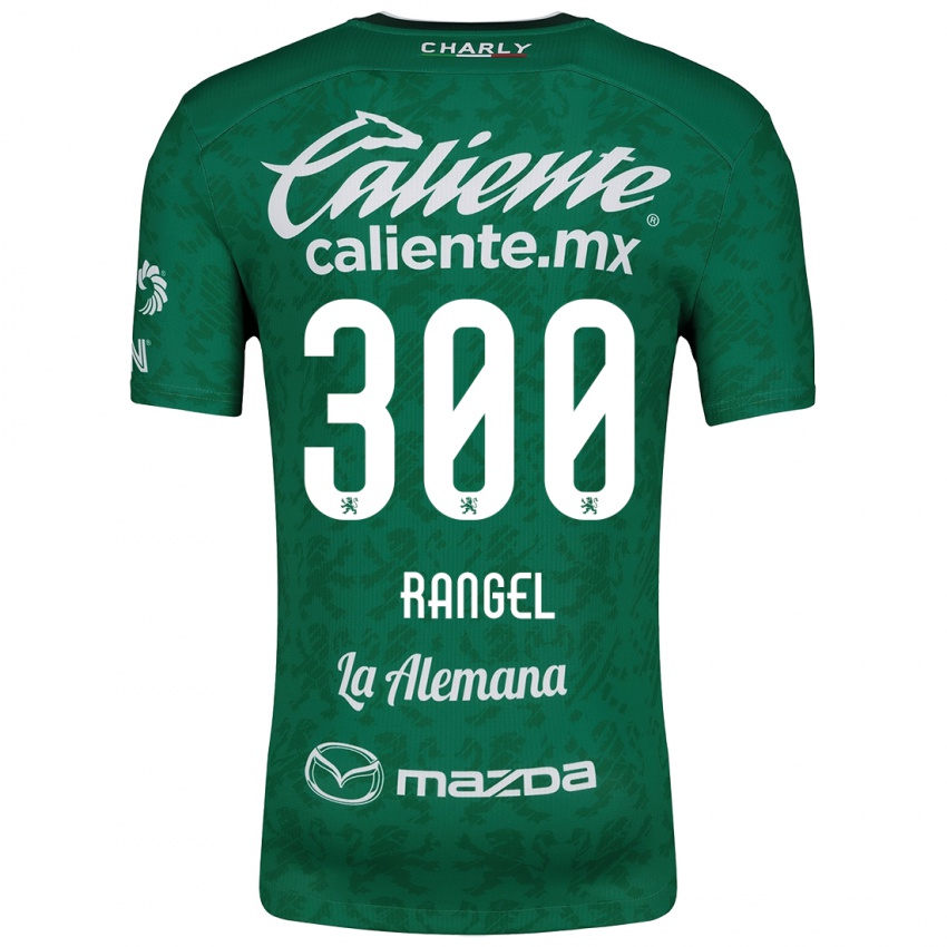 Gyermek Luis Rangel #300 Zöld Fehér Hazai Jersey 2024/25 Mez Póló Ing