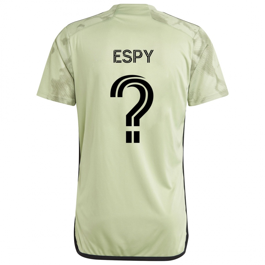 Gyermek Tyson Espy #0 Világos Zöld Idegenbeli Jersey 2024/25 Mez Póló Ing