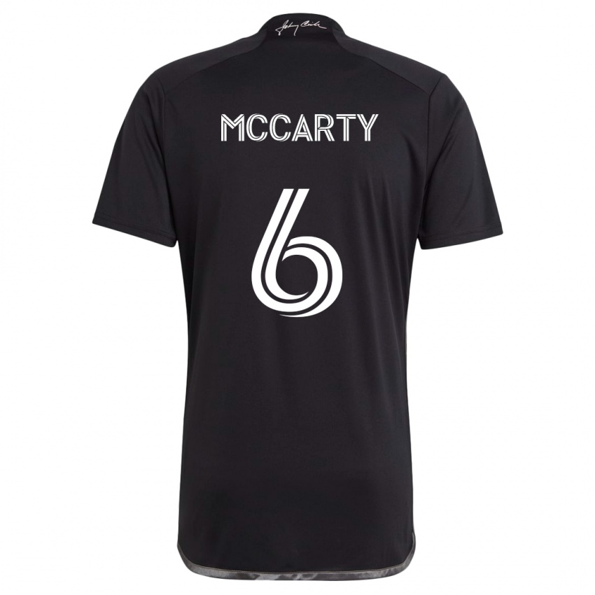 Gyermek Dax Mccarty #6 Fekete Idegenbeli Jersey 2024/25 Mez Póló Ing