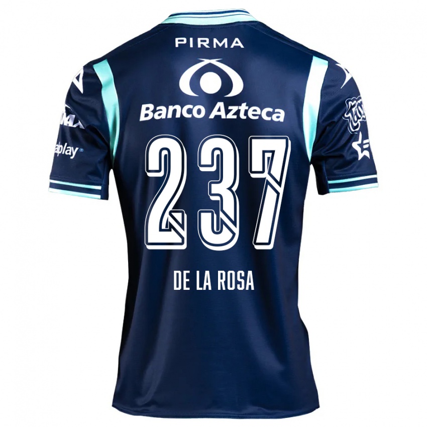 Gyermek Álvaro De La Rosa #237 Sötétkék Idegenbeli Jersey 2024/25 Mez Póló Ing