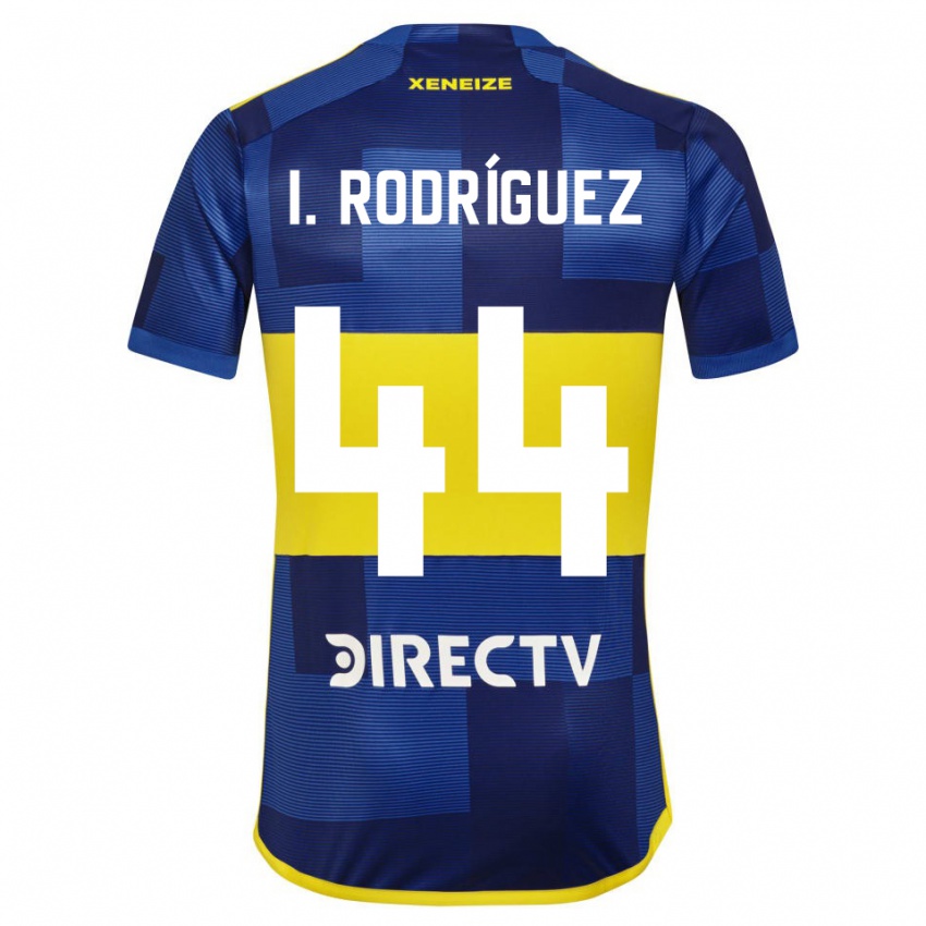 Férfi Ignacio Rodríguez #44 Kék Sárga Hazai Jersey 2024/25 Mez Póló Ing