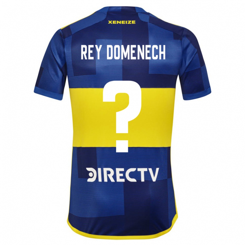 Férfi Camilo Rey Domenech #0 Kék Sárga Hazai Jersey 2024/25 Mez Póló Ing