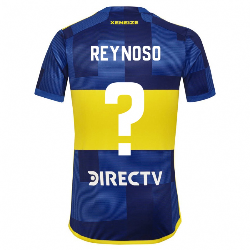 Férfi Agustin Reynoso #0 Kék Sárga Hazai Jersey 2024/25 Mez Póló Ing