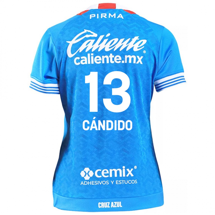 Gyermek Camilo Cándido #13 Égszínkék Hazai Jersey 2024/25 Mez Póló Ing