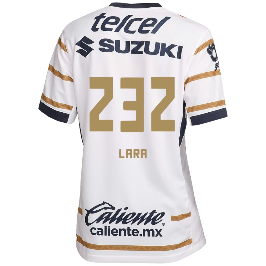 Gyermek Pablo Lara #232 Fehér Obszidián Hazai Jersey 2024/25 Mez Póló Ing