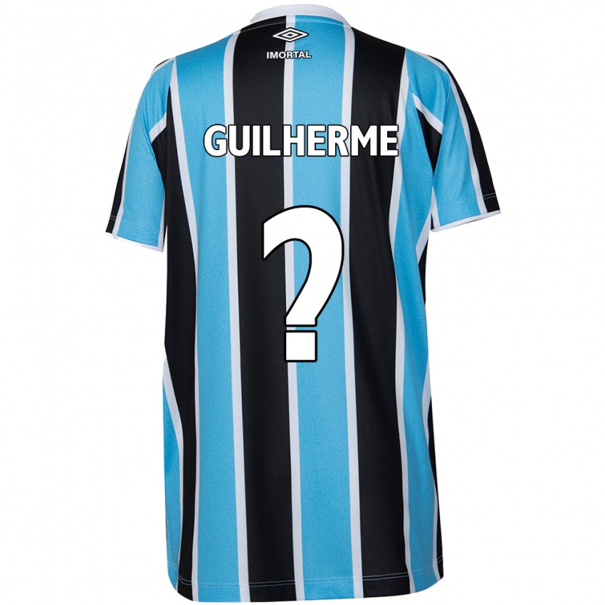 Gyermek Zé Guilherme #0 Kék Fekete Fehér Hazai Jersey 2024/25 Mez Póló Ing