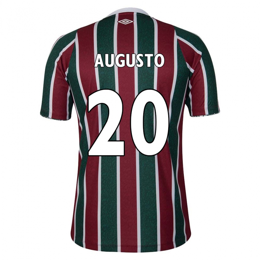 Gyermek Renato Augusto #20 Zöld Barna Fehér Hazai Jersey 2024/25 Mez Póló Ing