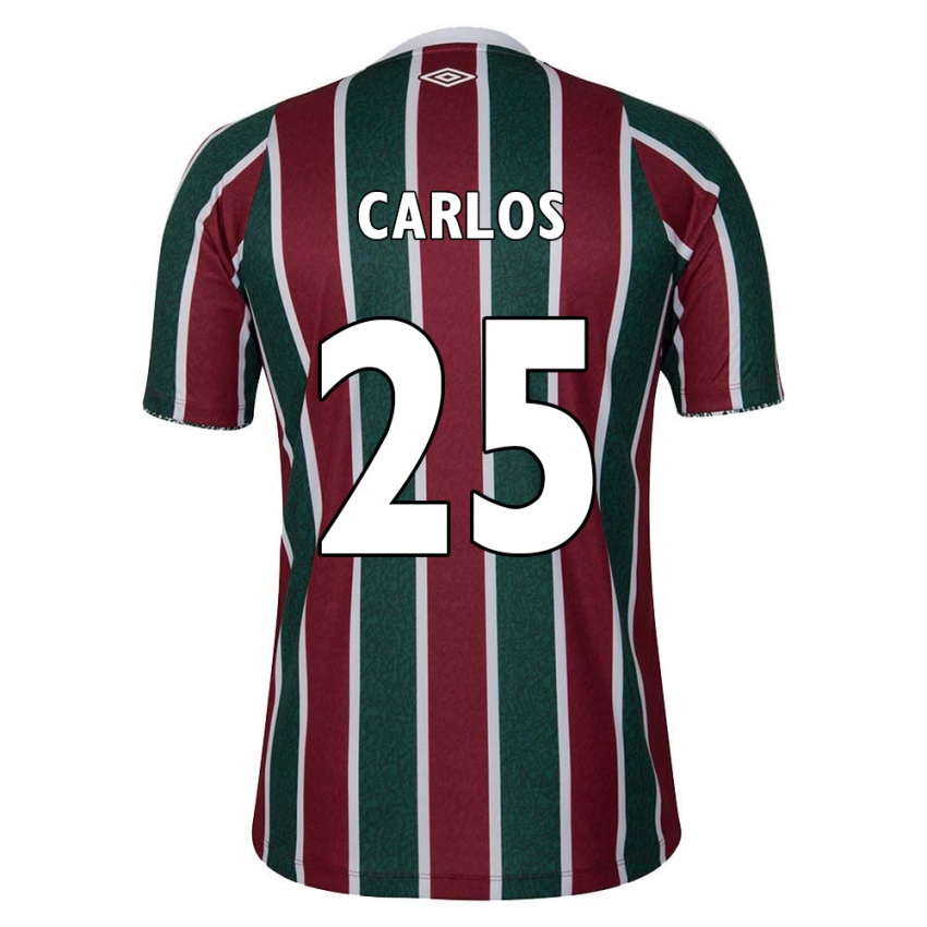 Gyermek Antônio Carlos #25 Zöld Barna Fehér Hazai Jersey 2024/25 Mez Póló Ing