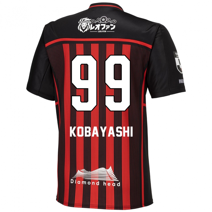 Gyermek Yuki Kobayashi #99 Piros Fekete Hazai Jersey 2024/25 Mez Póló Ing