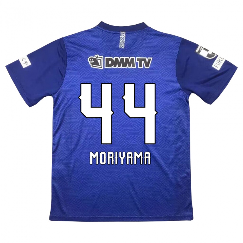 Gyermek Kimiya Moriyama #44 Sötétkék Hazai Jersey 2024/25 Mez Póló Ing