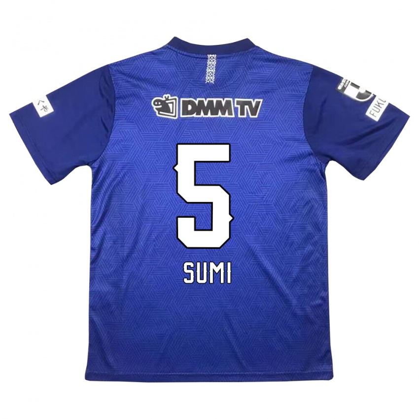 Gyermek Kotaro Sumi #5 Sötétkék Hazai Jersey 2024/25 Mez Póló Ing