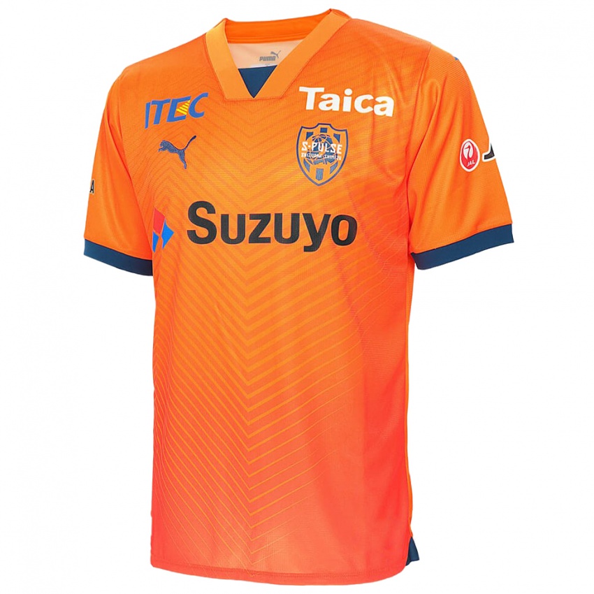 Gyermek Reon Yamahara #14 Orange Blue Hazai Jersey 2024/25 Mez Póló Ing