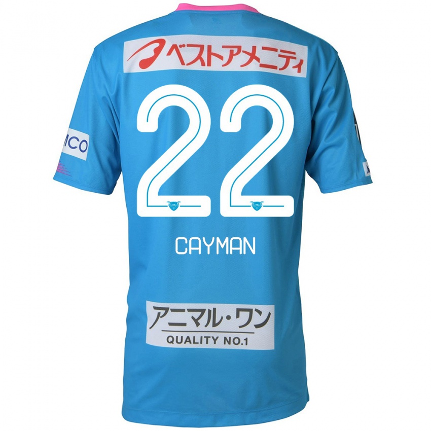 Gyermek Cayman Togashi #22 Kék Rózsaszín Hazai Jersey 2024/25 Mez Póló Ing