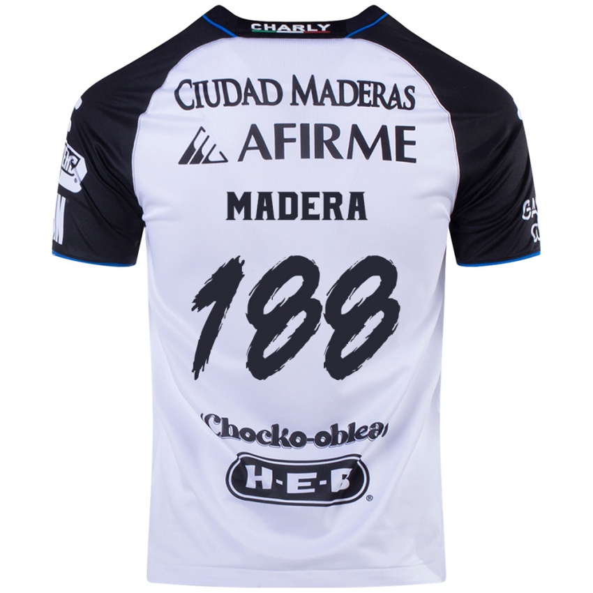 Gyermek Héctor Madera #188 Fekete Kék Hazai Jersey 2024/25 Mez Póló Ing