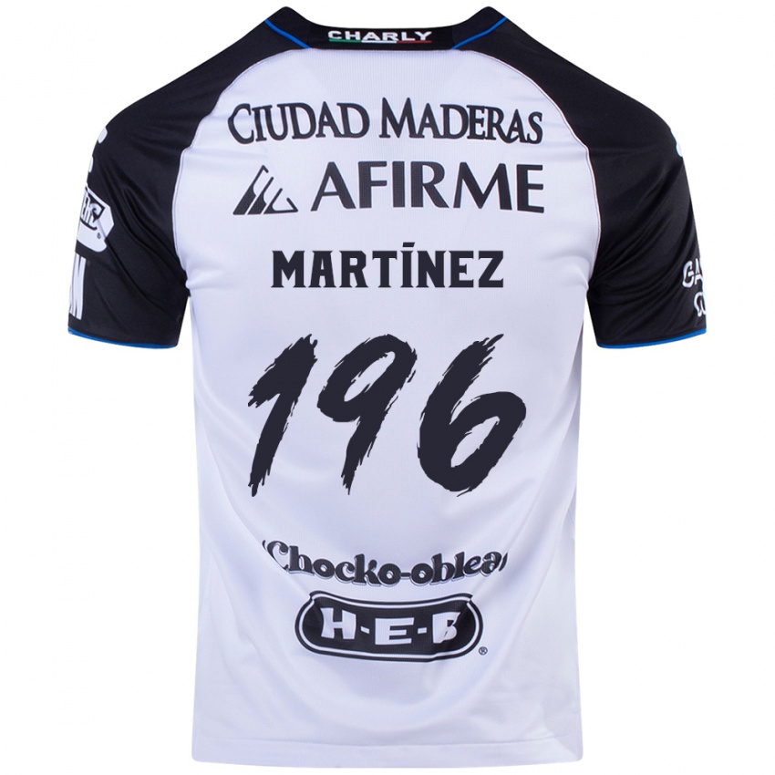 Gyermek Diego Martínez #196 Fekete Kék Hazai Jersey 2024/25 Mez Póló Ing