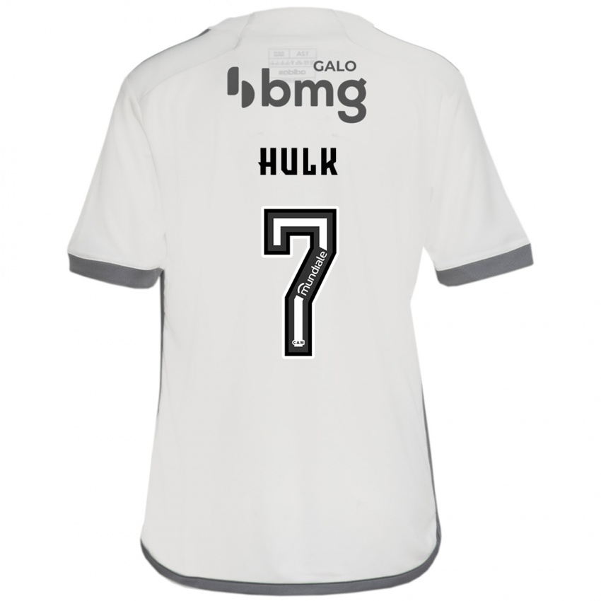 Gyermek Hulk #7 Törtfehér Idegenbeli Jersey 2024/25 Mez Póló Ing