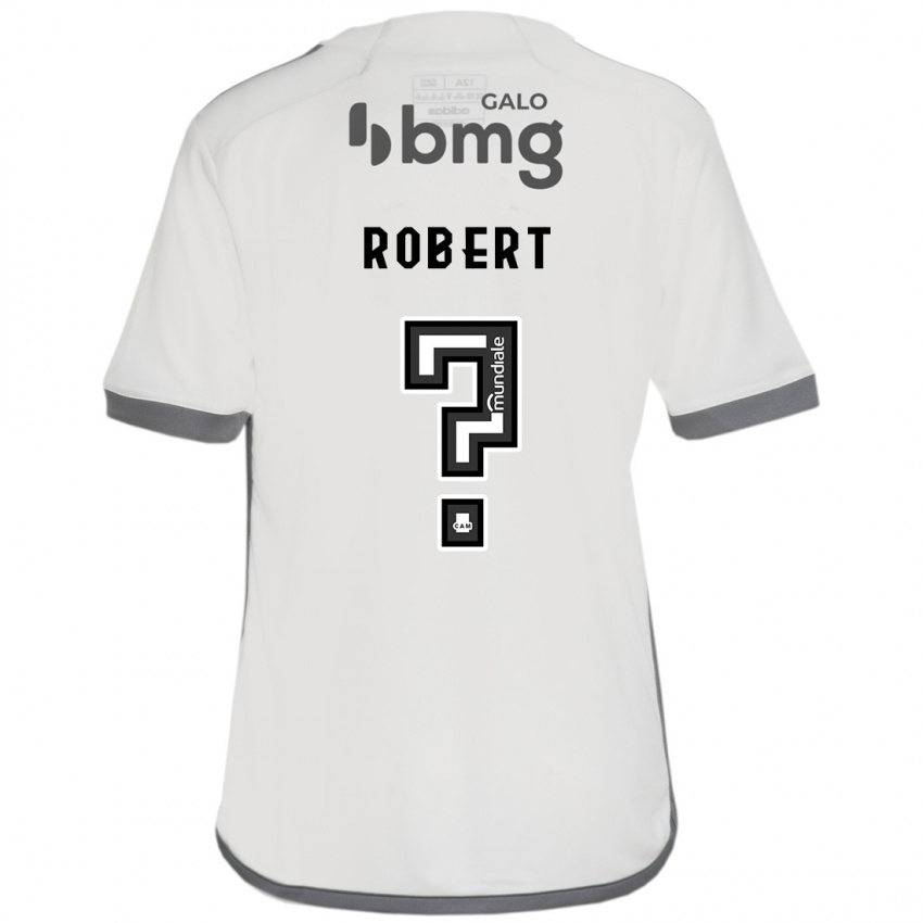 Gyermek Robert Pinto #0 Törtfehér Idegenbeli Jersey 2024/25 Mez Póló Ing