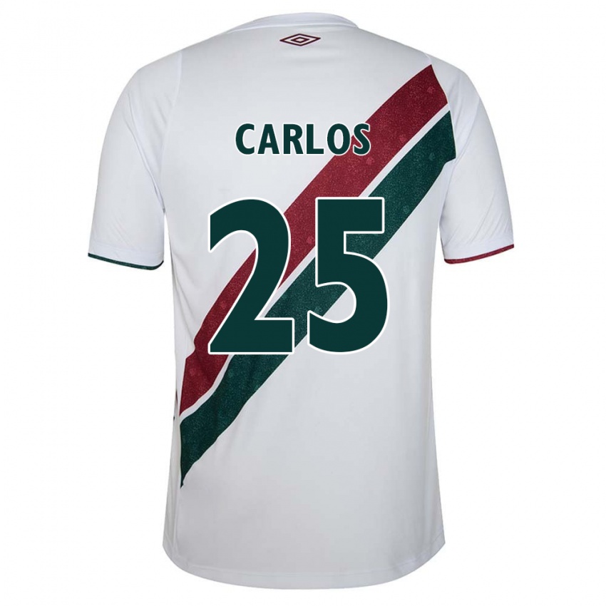 Gyermek Antônio Carlos #25 Fehér Zöld Barna Idegenbeli Jersey 2024/25 Mez Póló Ing