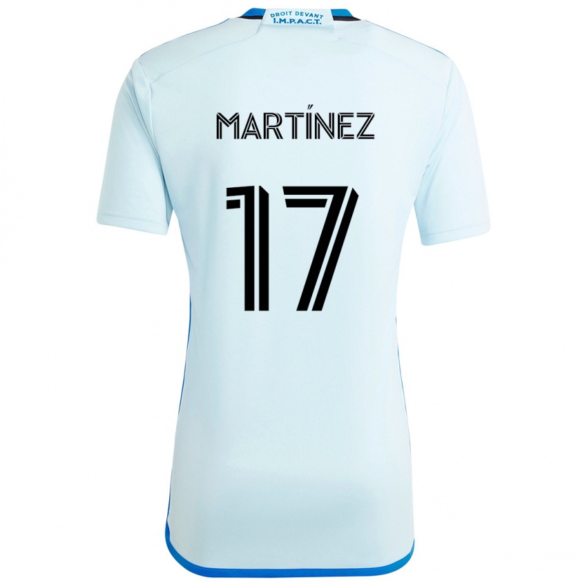 Gyermek Josef Martínez #17 Jégkék Idegenbeli Jersey 2024/25 Mez Póló Ing