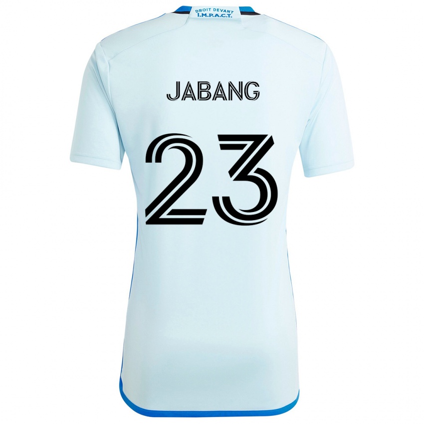 Gyermek Ousman Jabang #23 Jégkék Idegenbeli Jersey 2024/25 Mez Póló Ing