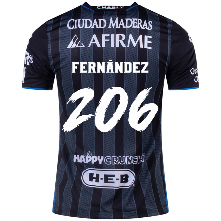 Gyermek Erik Fernández #206 Fehér Fekete Idegenbeli Jersey 2024/25 Mez Póló Ing