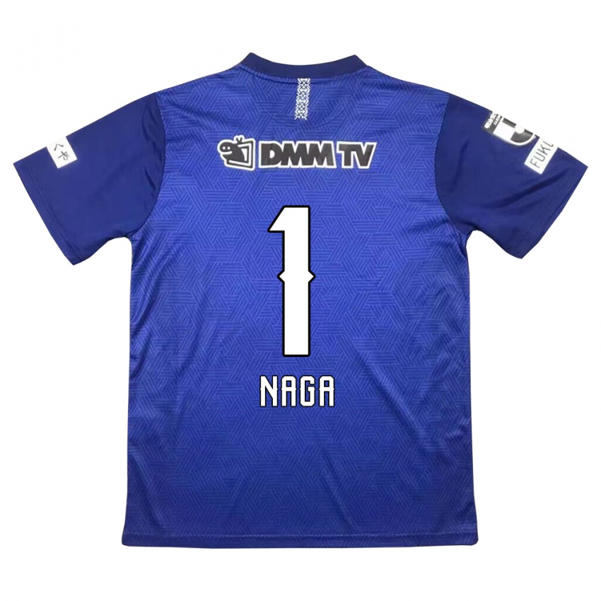 Férfi Takumi Nagaishi #1 Sötétkék Hazai Jersey 2024/25 Mez Póló Ing