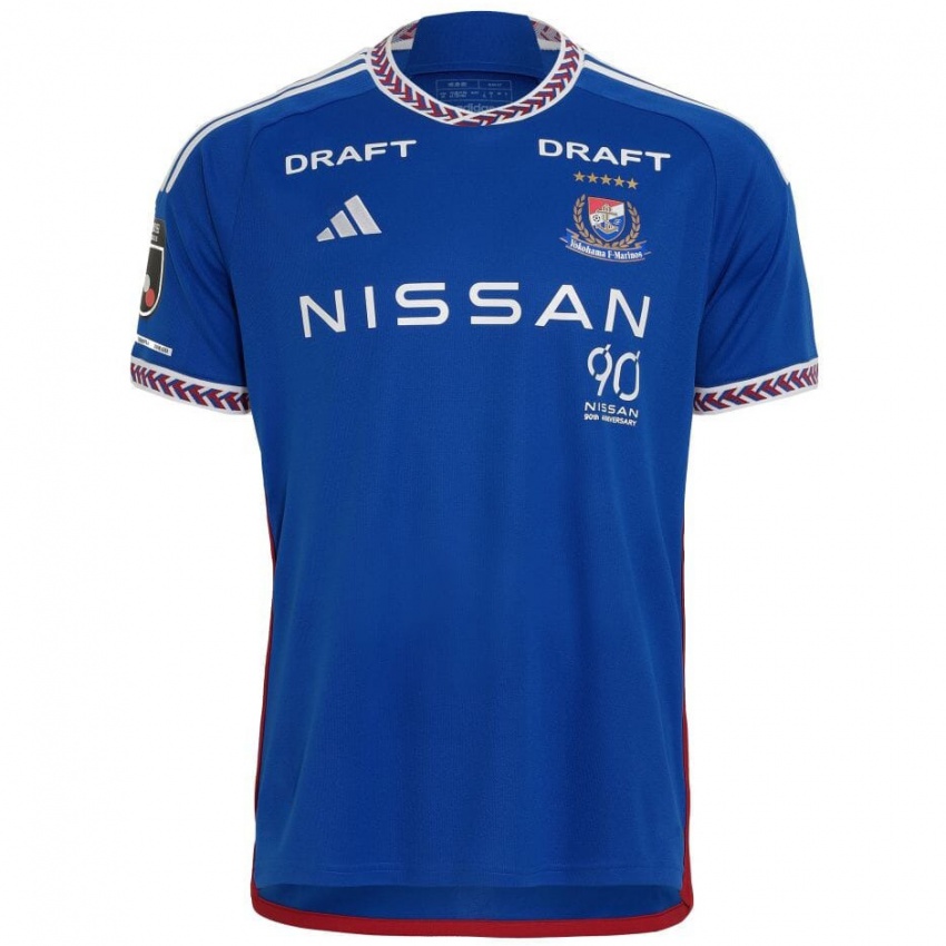 Női Kota Mizunuma #18 Kék Fehér Piros Hazai Jersey 2024/25 Mez Póló Ing