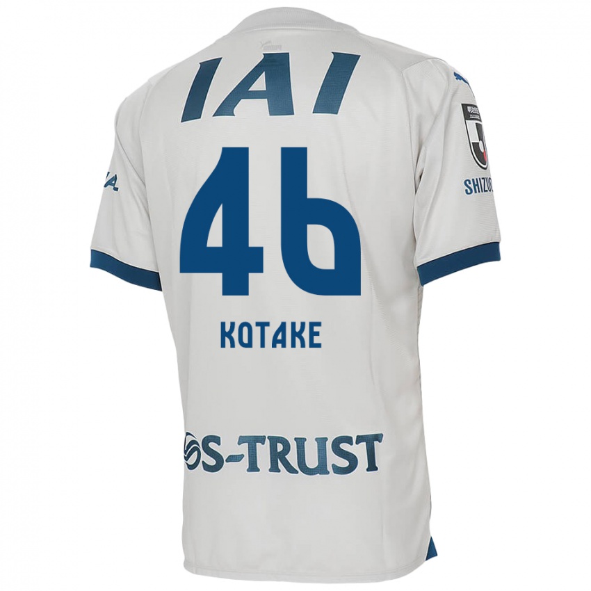 Női Sean Kotake #46 Fehér Kék Idegenbeli Jersey 2024/25 Mez Póló Ing