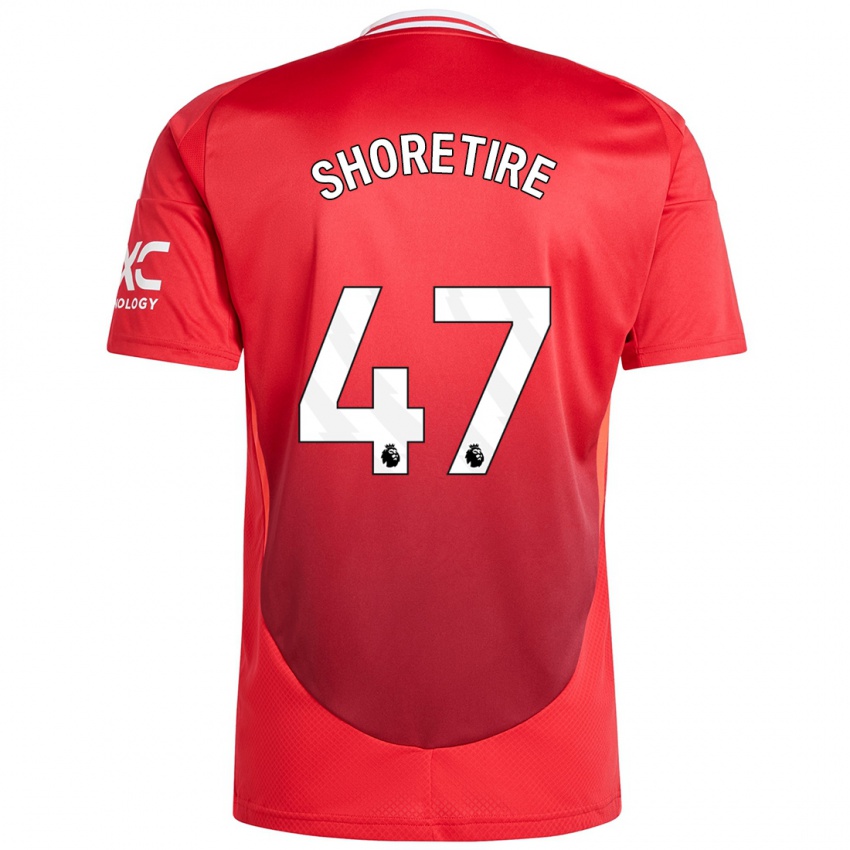 Gyermek Shola Shoretire #47 Élénkpiros Hazai Jersey 2024/25 Mez Póló Ing