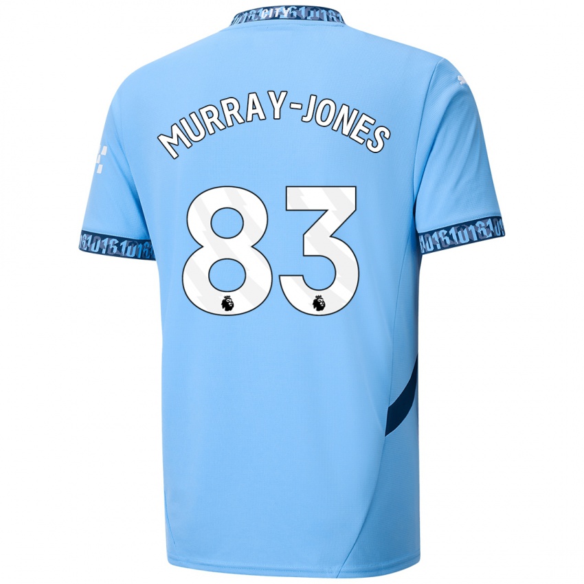 Gyermek George Murray-Jones #83 Sötétkék Hazai Jersey 2024/25 Mez Póló Ing