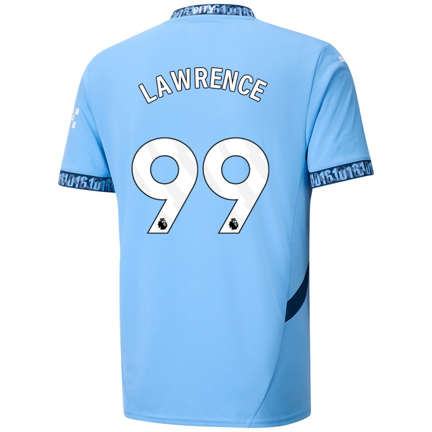 Gyermek Emilio Lawrence #99 Sötétkék Hazai Jersey 2024/25 Mez Póló Ing