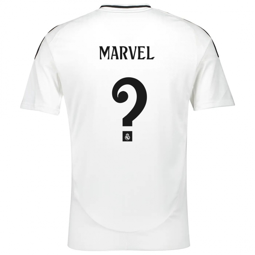 Gyermek Marvel #0 Fehér Hazai Jersey 2024/25 Mez Póló Ing