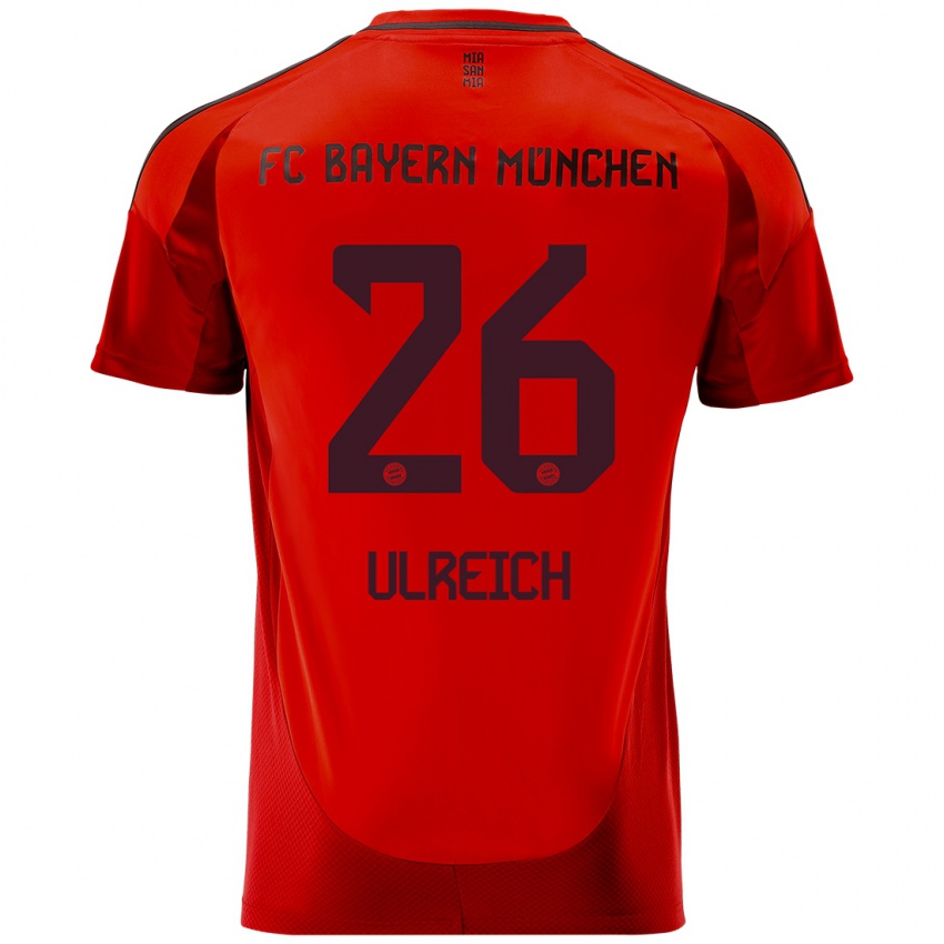 Gyermek Sven Ulreich #26 Piros Hazai Jersey 2024/25 Mez Póló Ing