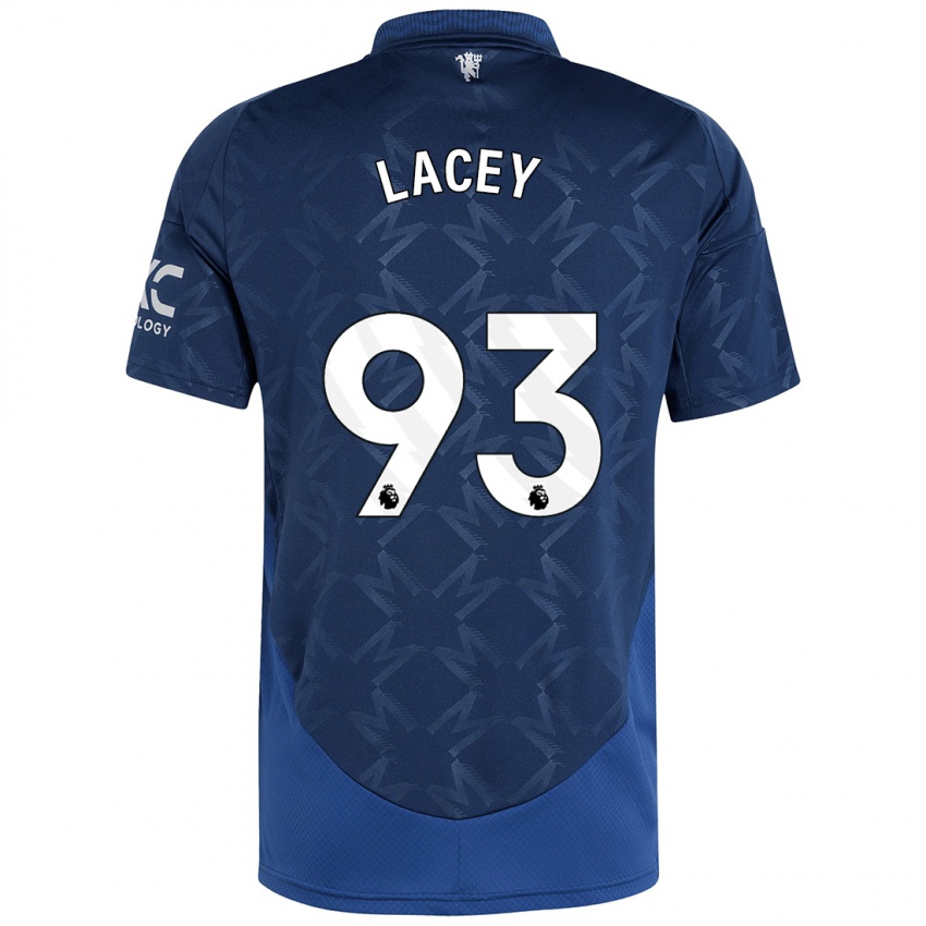 Gyermek Shea Lacey #93 Indigó Idegenbeli Jersey 2024/25 Mez Póló Ing