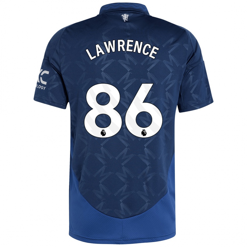 Gyermek Marcus Lawrence #86 Indigó Idegenbeli Jersey 2024/25 Mez Póló Ing