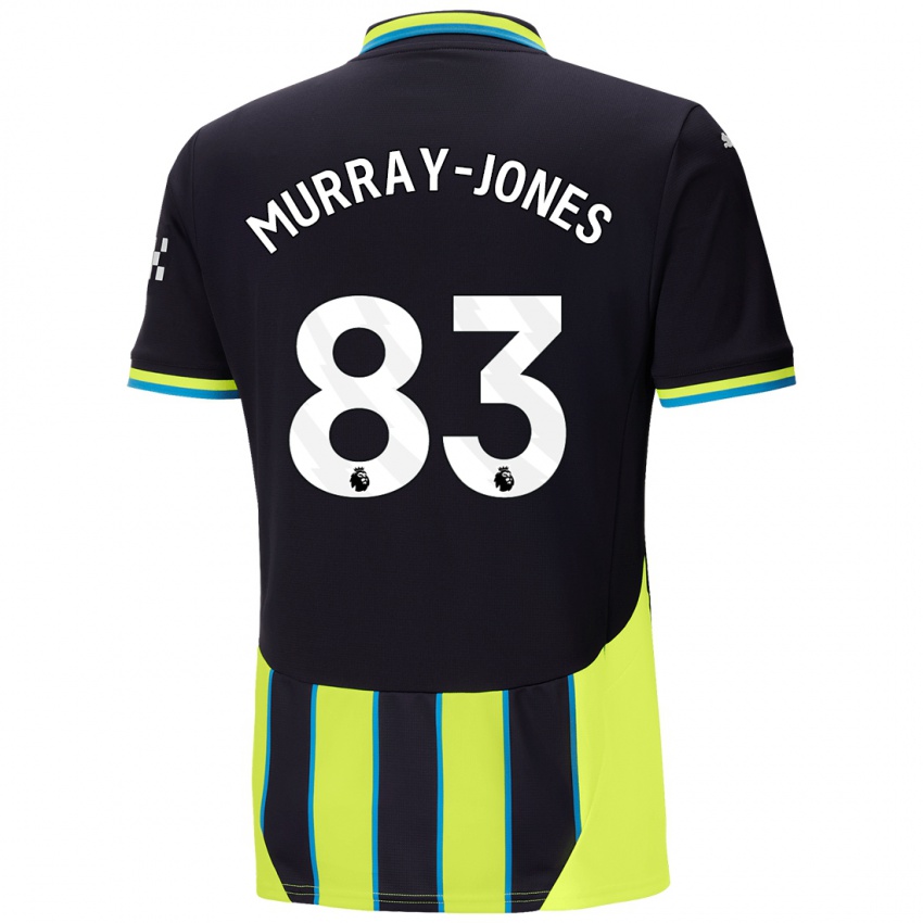 Gyermek George Murray-Jones #83 Kék Sárga Idegenbeli Jersey 2024/25 Mez Póló Ing