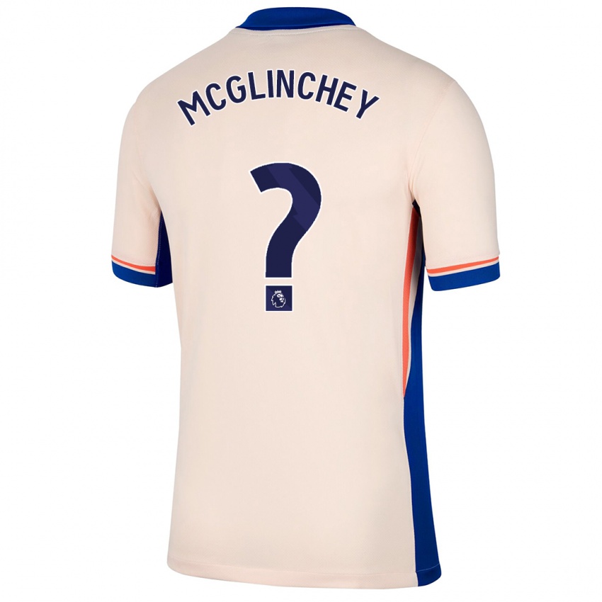 Gyermek Harry Mcglinchey #0 Világos Bézs Idegenbeli Jersey 2024/25 Mez Póló Ing