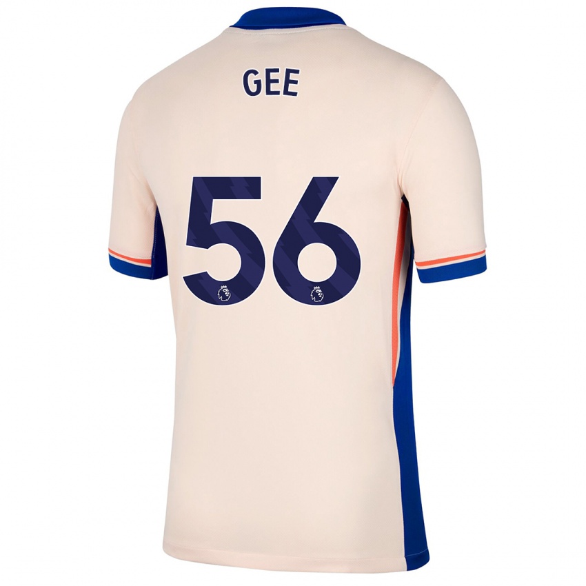 Gyermek Billy Gee #56 Világos Bézs Idegenbeli Jersey 2024/25 Mez Póló Ing