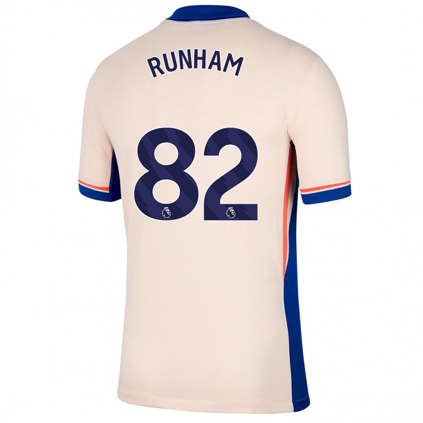 Gyermek Frankie Runham #82 Világos Bézs Idegenbeli Jersey 2024/25 Mez Póló Ing