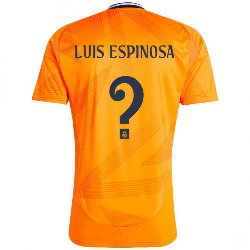 Gyermek José Luis Espinosa #0 Narancs Idegenbeli Jersey 2024/25 Mez Póló Ing