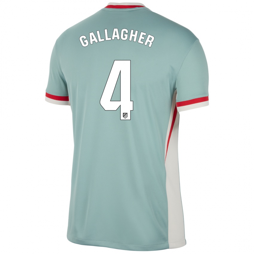 Gyermek Conor Gallagher #4 Világos Bézs Kék Idegenbeli Jersey 2024/25 Mez Póló Ing