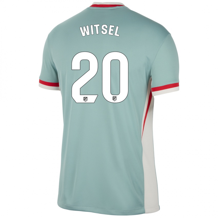 Gyermek Axel Witsel #20 Világos Bézs Kék Idegenbeli Jersey 2024/25 Mez Póló Ing